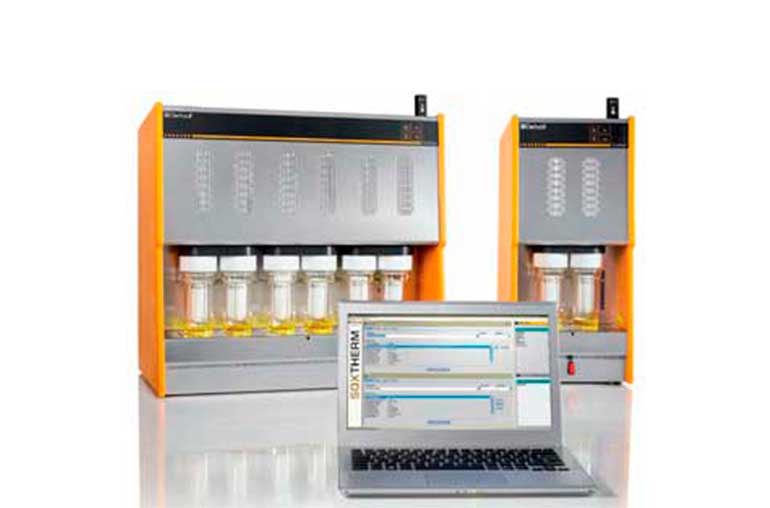 Extracción Sólido-Líquido con Soxtherm de C.Gerhardt
