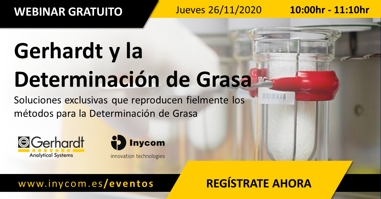 Webinar 'Gerhardt y la Determinación de Grasa'